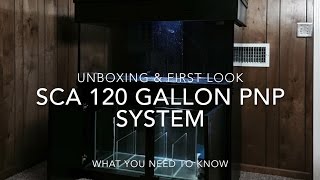 SCA 120 Gallon Reef Tank  EP1  Unboxing amp First Look [upl. by Anadroj839]