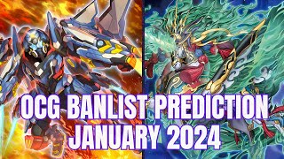 OCG Banlist Prediction January 2023 [upl. by Fennell]