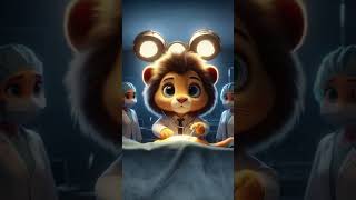 Simba the Doctor simba trendingshorts animation animalshorts [upl. by Eyatnod777]