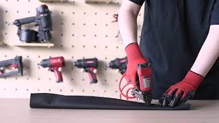 AEROPRO TOOLS T50JC 20 Gauge Pneumatic Staple Gun [upl. by Schaper]