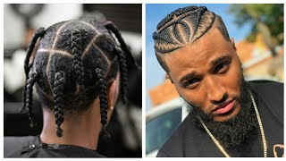 Braids For Men  Short  Medium  Long Hair  Compilation 8 [upl. by Maudie]