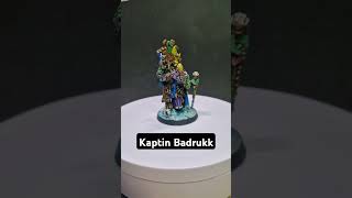 Kaptin Badrukk of the freebooters Really hope GW release a faithful reinterpretation miniature [upl. by Aicirtac]