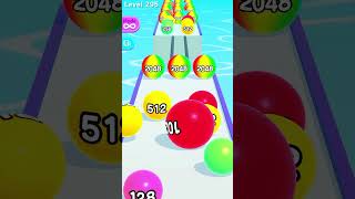 Ball Run 2048  Level 295  Part [upl. by Ahtibbat]