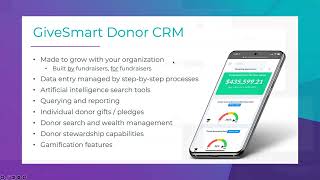 How GiveSmart CRM Can Help You Steward Thank and Retain Donors [upl. by Tremayne673]