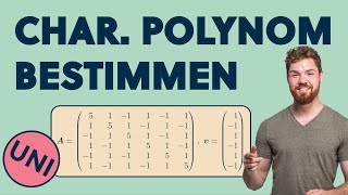 LINA PRÜFUNG Charakteristisches Polynom einer 6x6 Matrix bestimmen über geometrische Vielfachheiten [upl. by Zaccaria933]