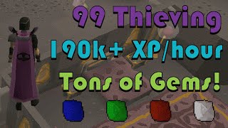 Getting 99 Thieving at DorgeshKaan Rich Chest OSRS [upl. by Nozicka]