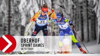 SPRINT DAMES  OBERHOF 2021 22 [upl. by Madalyn15]