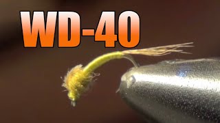 WD40 Fly Tying  Small Simple Mayfly  Midge Emerger Nymph [upl. by Okia]