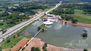 Cidade de Guapó  Vista de cima  LONG RANGE COM DRONE POTENSIC ATOM [upl. by Gnuhn]