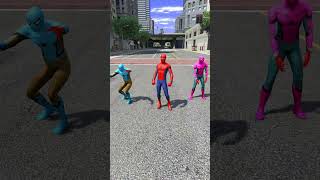 Random Giant SpiderMan Superhero Battle shorts superhero badguy [upl. by Anerhs]