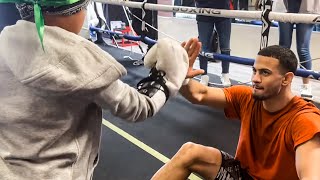 Rolly Romero TEACHES TANK POWER Technique STOPS Training to HELP Next Generation Future STAR [upl. by Peednas]