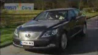 MSN Cars test drive of the Lexus LS 460 [upl. by Meehsar]