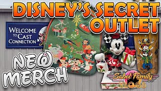 DISNEY’S CAST CONNECTION OUTLET SHOPPING  HUGE NEW Disney Merch Drop  Christmas amp Resort Furniture [upl. by Horvitz335]