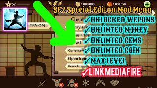 Shadow Fight 2 Mod Apk Special Edition Mod Menu  Unlimited Gems  Unlocked Weapos amp Easy to Install [upl. by Denbrook]