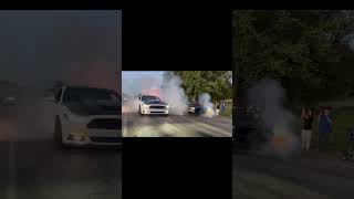 WHEN MUSTANGS SEE A CROWD automobile youtubeshorts mustang edit ford shorts shortsfeed [upl. by Rockafellow]