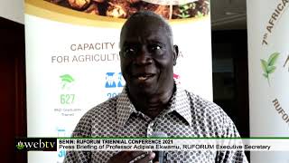 UAC WEBTV RUFORUM TRIENNIAL CONFÉRENCE 2021 IN BENIN [upl. by Javed]