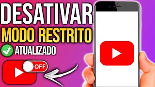 Como DESATIVAR o MODO RESTRITO do YOUTUBE [upl. by Deland]