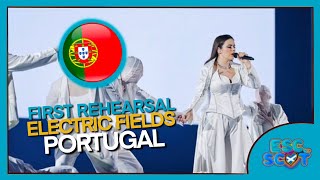 🇵🇹 Portugal First Rehearsal  REACTION  iolanda quotGritoquot Eurovision 2024 [upl. by Ainegue203]