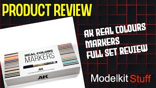 Product review New from AK Real colour Markers full set review [upl. by Delores980]