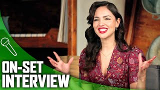 Eiza González on getting the Role  OnSet Interview from THE MINISTRY OF UNGENTLEMANLY WARFARE [upl. by Latsyrhc308]