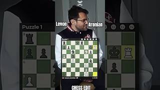 GrandMaster Solved Chess Puzzle Like Flash levonaronian chess chessedit chesspuzzle dingliren [upl. by Yrtsed]