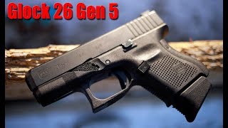 Glock 26 Gen 5 The Fat Baby Full Review [upl. by Baelbeer]