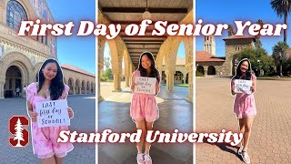 STANFORD Vlog First Day of Senior Year [upl. by Aloisius]