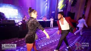 Terry amp Hande Atalay  Salsa social dancing  The Original Latin Dance Congress 2019 Bangkok [upl. by Rip]