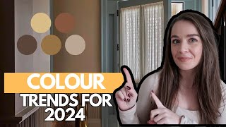 The Top Paint Colour Trends For 2024 [upl. by Yaker]