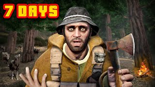 Survive 7 DAYS in the WILDERNESS in GTA 5 [upl. by Hutchinson]