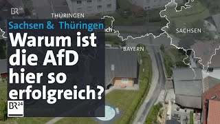 Auf den Spuren des AfDErfolgs Landtagswahl in Sachsen und Thüringen  Kontrovers  BR24 [upl. by Reprah]