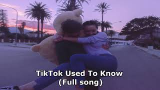 Tik Tok  Somebody I Used To Know full Song [upl. by Iralam]