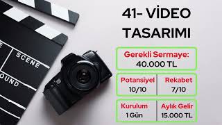 41 Video Tasarımı Yaparak Para Kazanmak [upl. by Fried]