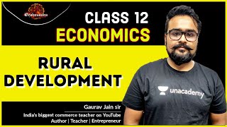 Rural Development  Indian Economic Development  Economics On Your Tips  Commerce King Gaurav Sir [upl. by Boggers647]