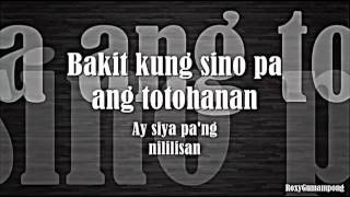 Kasalanan bang mahalin ka ng lubusan MEN OPPOSE Lyrics Full ᴴᴰ [upl. by Zakaria531]