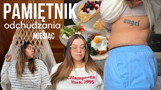 2 🥥🧘🏼‍♀️Pamiętnik odchudzania  PIERWSZY MIESIĄC 📝 zaczynam 🧠🫀 Zuzanna Borucka [upl. by Herwin]