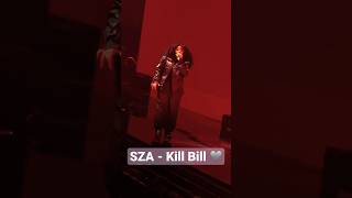 SZA  KILL BILL  Live Performance Pt 2💜szakillbill [upl. by Isidor623]