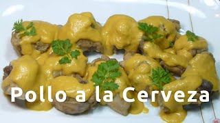 Pollo a la Cerveza  Receta casera deliciosa y fácil de hacer [upl. by Nylidnarb]