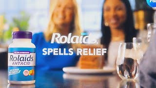 ROLAIDS  ROLAIDS COMMERCIAL 2024  ROLAIDS ULTRA STRENGTH ANTACID  ROLAIDS SPELLS RELIEF  COMMENT [upl. by Deaner]