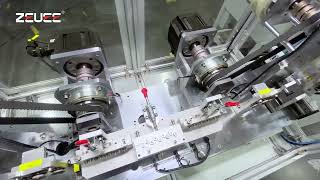 twist pin wire stress relief and alignment machineautomationAutomation machinepin [upl. by Lanrev]