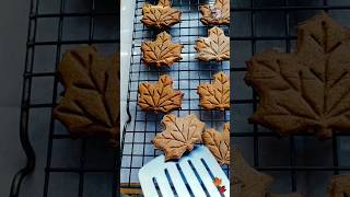 🍁Vegan Gingerbread Olive Oil Spicy Cookies [upl. by Lat]