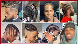 best braided hairstyles for men [upl. by Yllus]