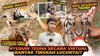 BEGINI RASANYA KASIH SUSU KE BABY TEONA  VIRTUAL KASIH SUSU KE ANAK HARIMAU [upl. by Piselli]