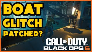 TREYARCH PATCHED UP THE BOAT GLITCHOR DID THEY [upl. by Marquez]