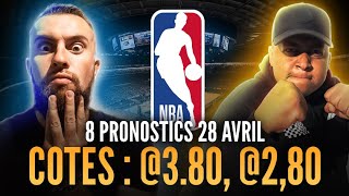 PRONOSTIC NBA  76ers  Knicks Mavericks  Clips Pacers  Bucks et Suns  Wolves [upl. by Ainaznat]