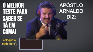 APÓSTOLO ARNALDO  humorista fala dos milagres de sua IGREJA [upl. by Nnaeirrac]