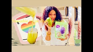 How to Make a Quick Avocado Smoothie Recipe  Dyana Kitchen  Quick amp Easy to take on the go [upl. by Liris]