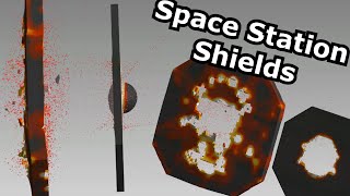 International Space Station Shields vs Debris  3 4 5 mm Al Spheres  Kinetic Impact Simulation [upl. by Suirtimid486]