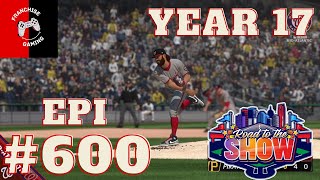 MLB 23 RTTS Starting Pitcher PS5  600 Episodes  Epi 600 [upl. by Suoinuj]