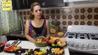 Grau Tips Ensalada de frutas ó Canasta de frutas [upl. by Lilli]